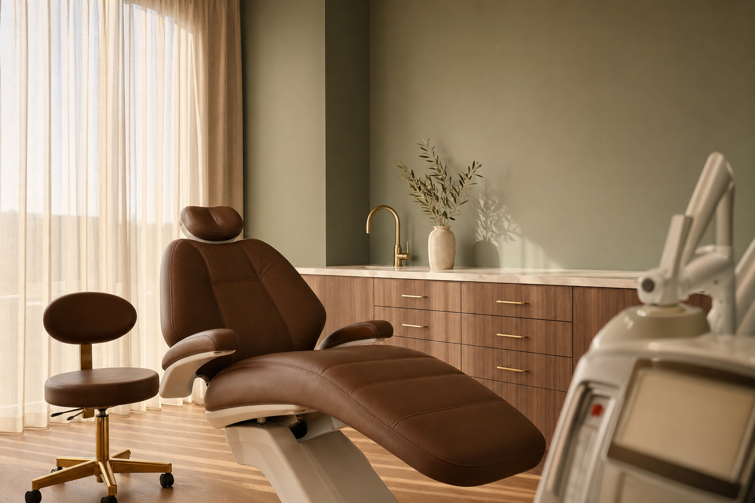 Bedrock Periodontics treatment suite with Fotona laser